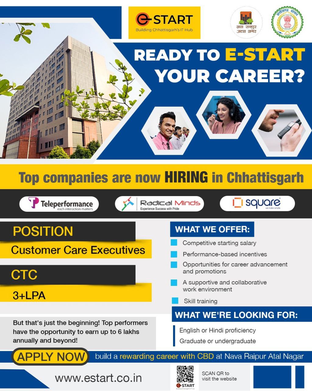 E-Start - Building Chhattisgarh’s IT hub